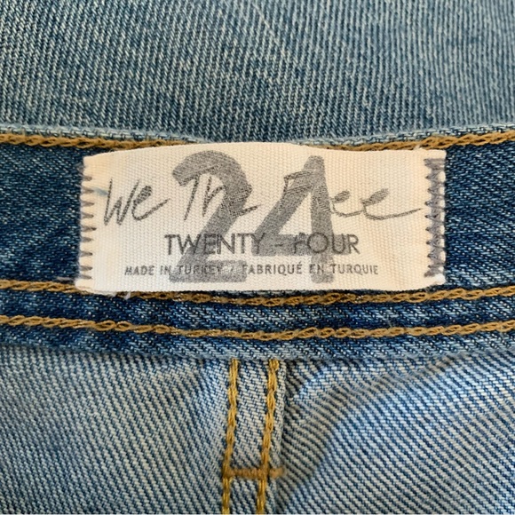 NWT Free People Maggie Mid Rise Straight Ankle Jeans Jeans Size 24 - Picture 10 of 12